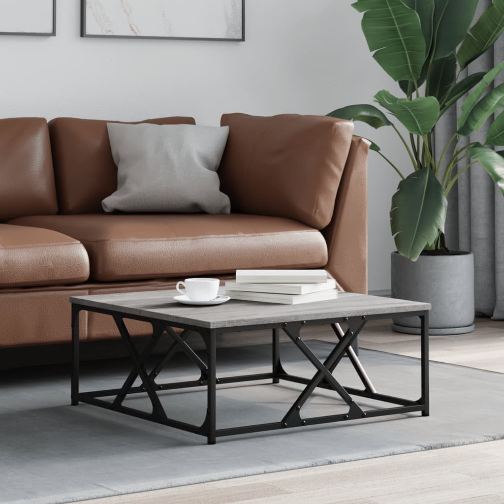 Salontafel Bewerkt Hout Kleurig
