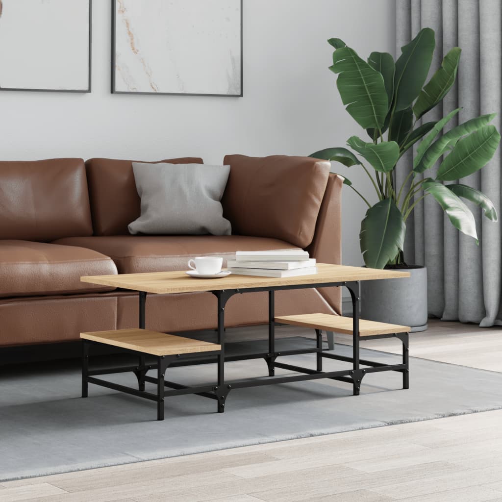 Salontafel 100X50,5X40 Cm Bewerkt Hout