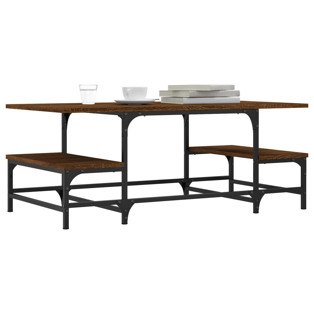 Salontafel 100X50,5X40 Cm Bewerkt Hout