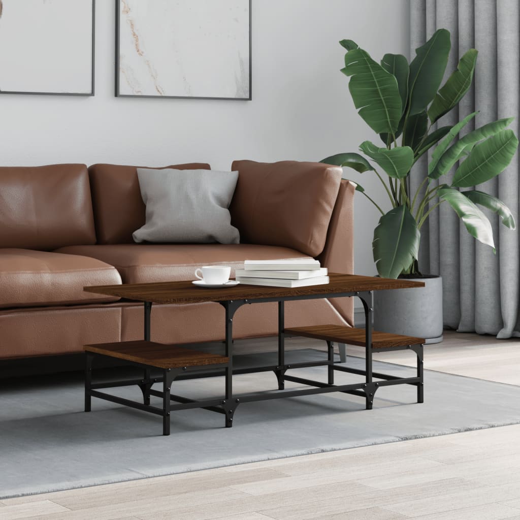 Salontafel 100X50,5X40 Cm Bewerkt Hout