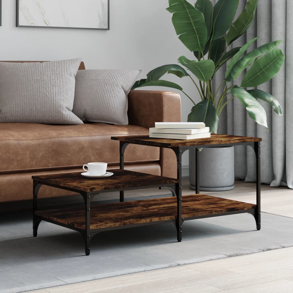 Salontafel 100X50,5X45 Cm Bewerkt Hout