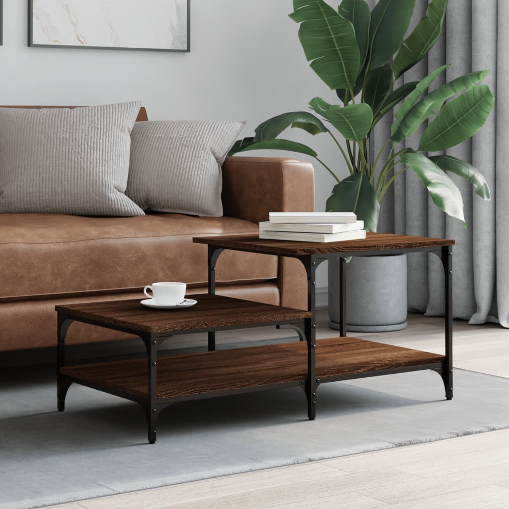 Salontafel 100X50,5X45 Cm Bewerkt Hout
