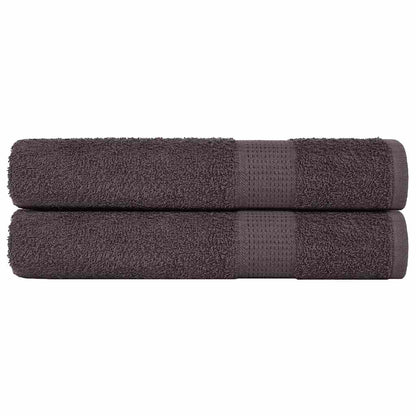 Douchehanddoeken 360 G/M² 100% Katoen Antraciet