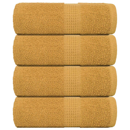 Handdoeken 360 G/M² 100% Katoen Kleurig Goud