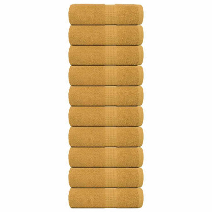 Handdoeken 360 G/M² 100% Katoen Kleurig Goud