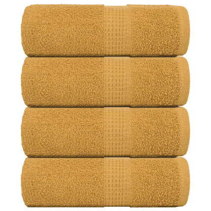 Handdoeken 360 G/M² 100% Katoen Kleurig Goud
