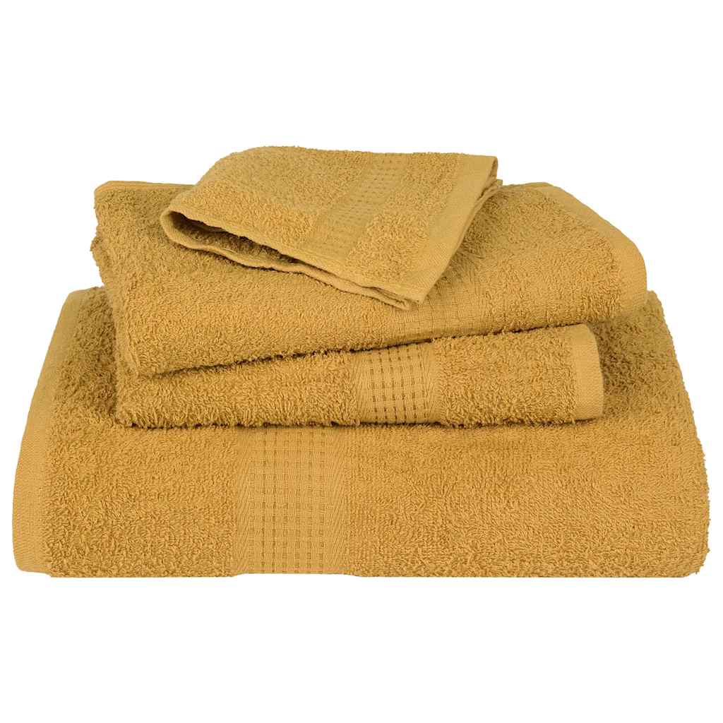 Handdoeken 360 G/M² 100% Katoen Kleurig Goud