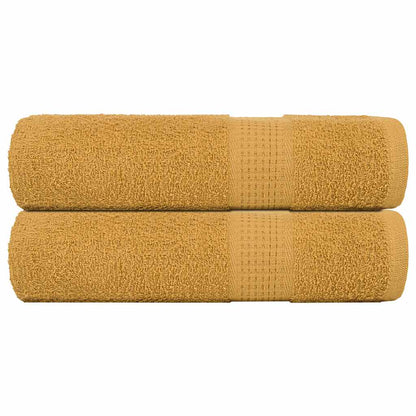 Handdoeken 360 G/M² 100% Katoen Kleurig Goud