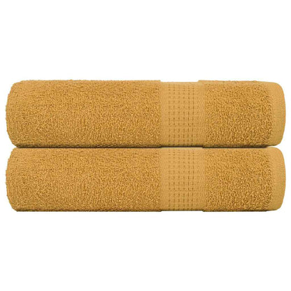 Handdoeken 360 G/M² 100% Katoen Kleurig Goud