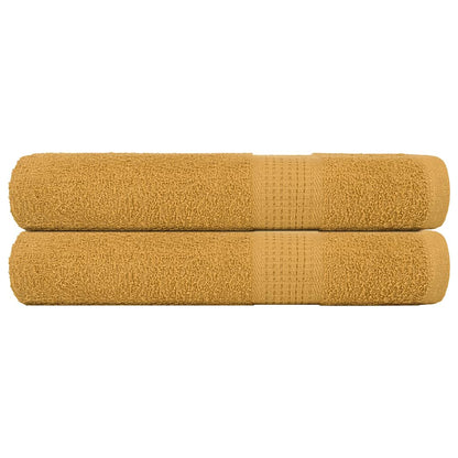 Handdoeken 360 G/M² 100% Katoen Kleurig Goud