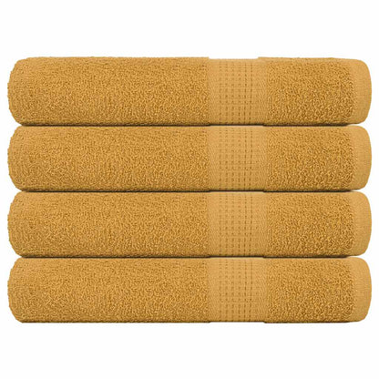 Handdoeken 360 G/M² 100% Katoen Kleurig Goud