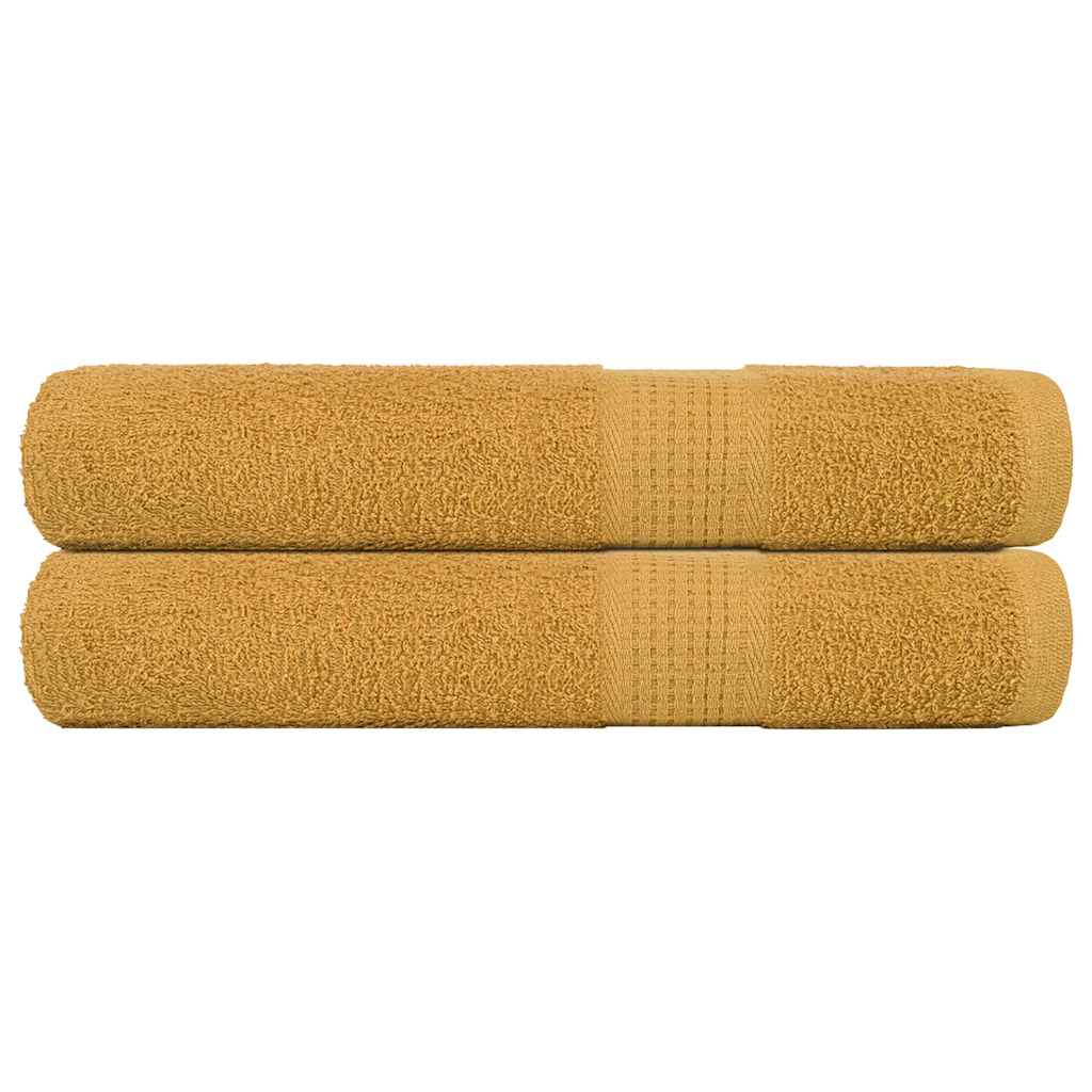 Handdoeken 360 G/M² 100% Katoen Kleurig Goud