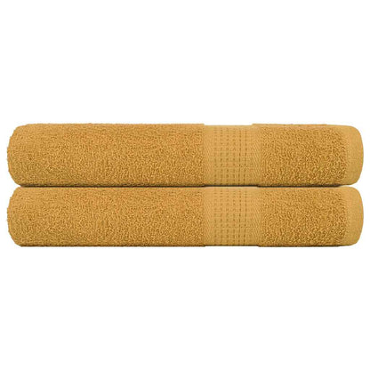 Handdoeken 360 G/M² 100% Katoen Kleurig Goud