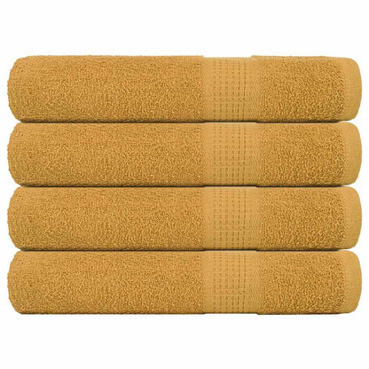 Handdoeken 360 G/M² 100% Katoen Kleurig Goud