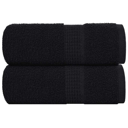 Washandjes 10 Stuks Frogn 100% Katoen Zwart