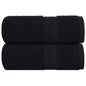 Washandjes 10 Stuks Frogn 100% Katoen Zwart