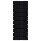 Washandjes 10 Stuks Frogn 100% Katoen Zwart