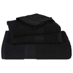 Washandjes 10 Stuks Frogn 100% Katoen Zwart