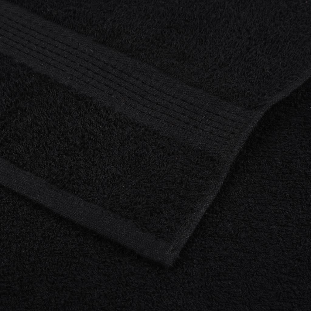Washandjes 10 Stuks Frogn 100% Katoen Zwart