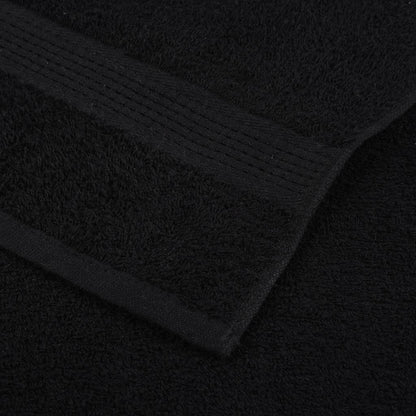 Washandjes 10 Stuks Frogn 100% Katoen Zwart