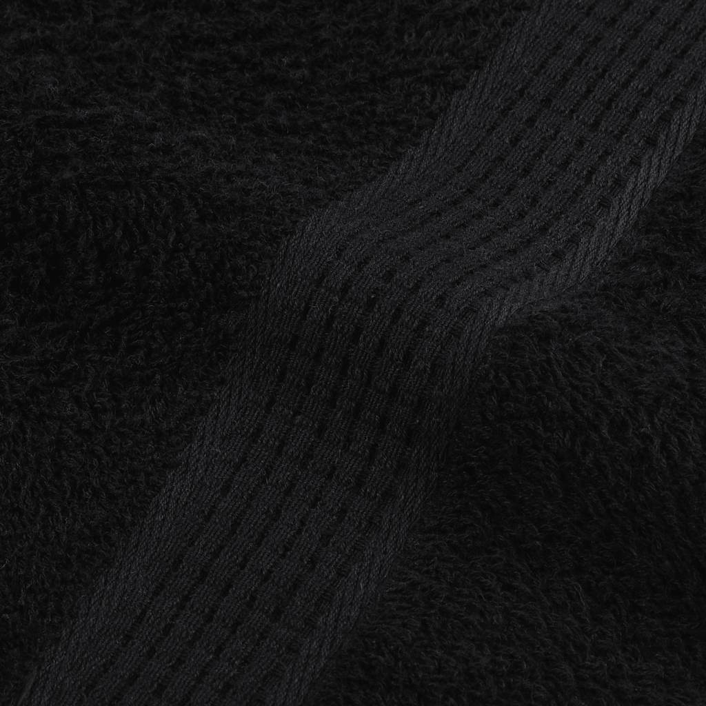 Washandjes 10 Stuks Frogn 100% Katoen Zwart