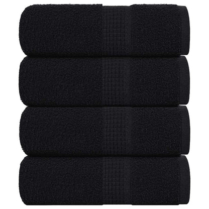 Washandjes 10 Stuks Frogn 100% Katoen Zwart