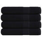 Washandjes 10 Stuks Frogn 100% Katoen Zwart