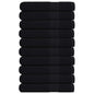Washandjes 10 Stuks Frogn 100% Katoen Zwart