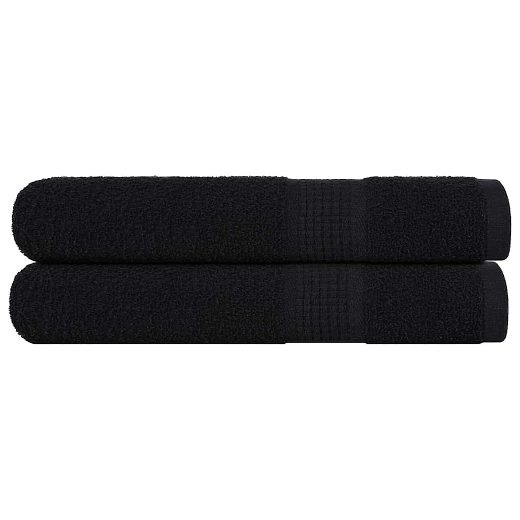 Washandjes 10 Stuks Frogn 100% Katoen Zwart