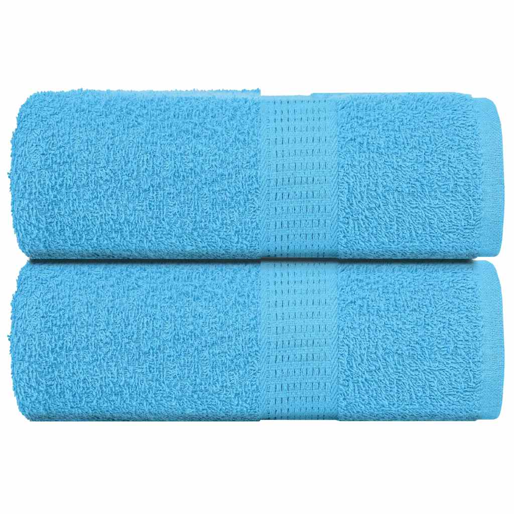 Douchehanddoeken 360 G/M² 100% Katoen Turquoise