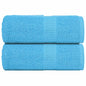 Douchehanddoeken 360 G/M² 100% Katoen Turquoise