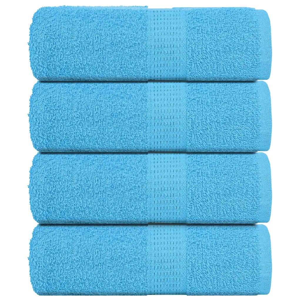 Douchehanddoeken 360 G/M² 100% Katoen Turquoise