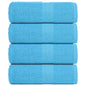 Douchehanddoeken 360 G/M² 100% Katoen Turquoise