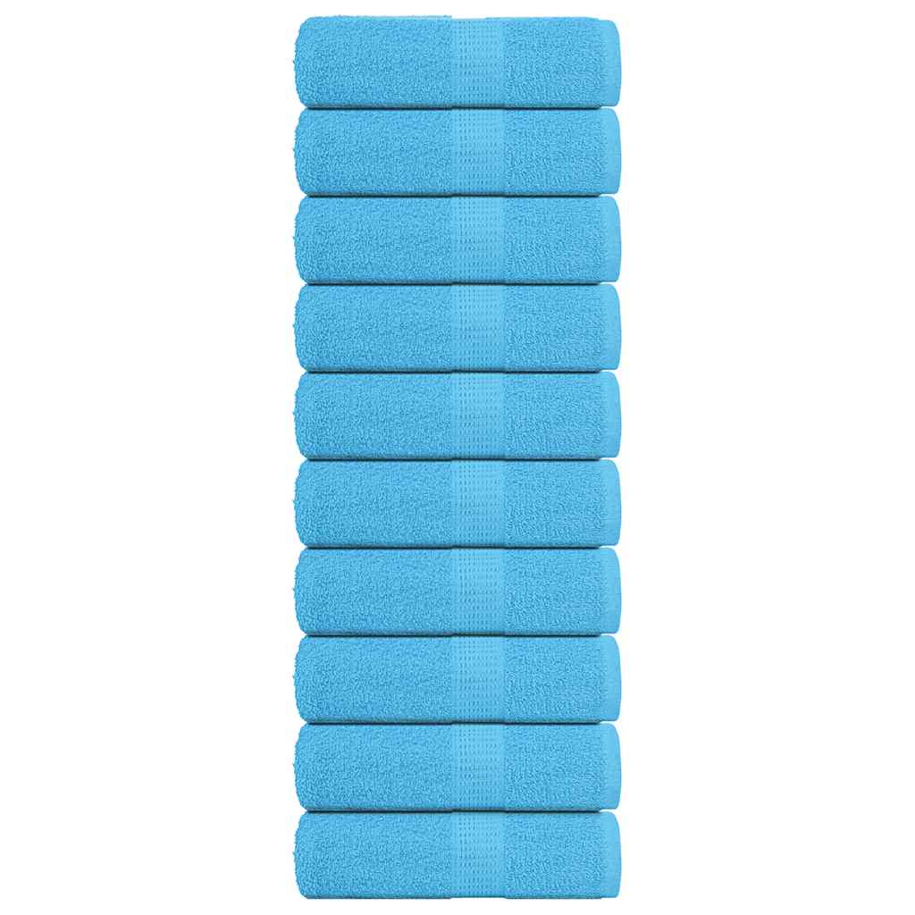 Douchehanddoeken 360 G/M² 100% Katoen Turquoise