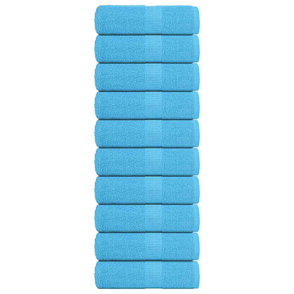 Douchehanddoeken 360 G/M² 100% Katoen Turquoise