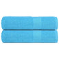 Douchehanddoeken 360 G/M² 100% Katoen Turquoise