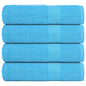 Douchehanddoeken 360 G/M² 100% Katoen Turquoise