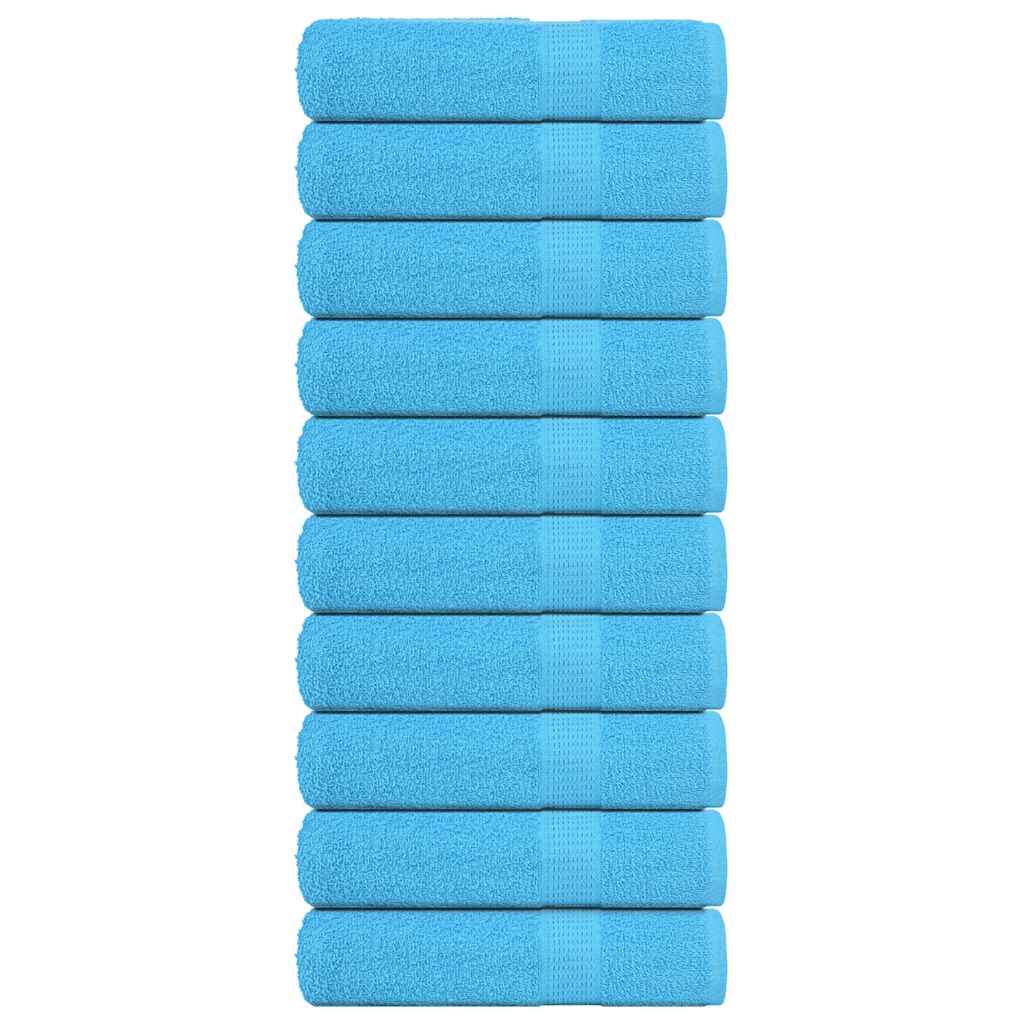 Douchehanddoeken 360 G/M² 100% Katoen Turquoise
