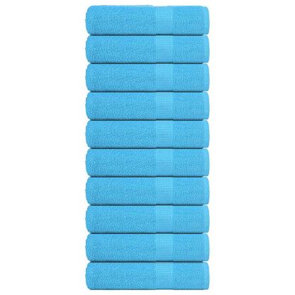 Douchehanddoeken 360 G/M² 100% Katoen Turquoise