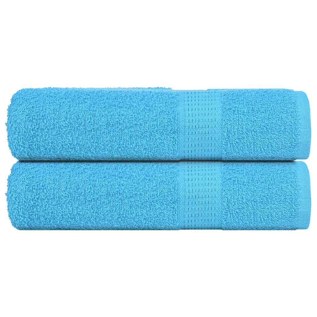 Douchehanddoeken 360 G/M² 100% Katoen Turquoise