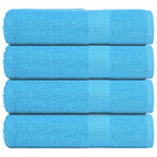 Douchehanddoeken 360 G/M² 100% Katoen Turquoise