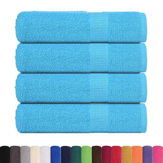 Douchehanddoeken 360 G/M² 100% Katoen Turquoise