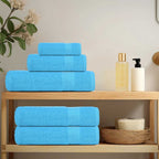 Douchehanddoeken 360 G/M² 100% Katoen Turquoise