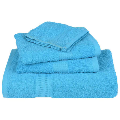 Douchehanddoeken 360 G/M² 100% Katoen Turquoise