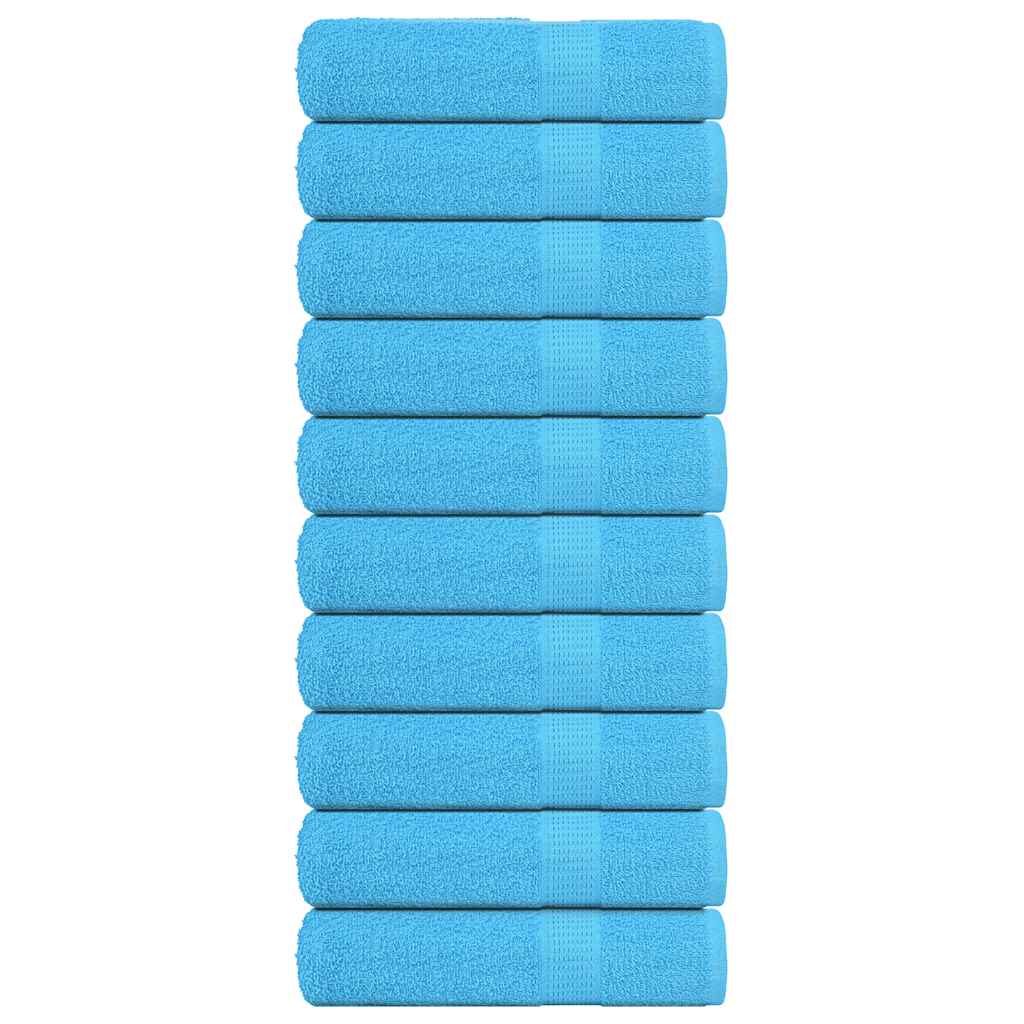 Douchehanddoeken 360 G/M² 100% Katoen Turquoise