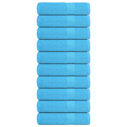 Douchehanddoeken 360 G/M² 100% Katoen Turquoise