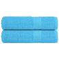 Douchehanddoeken 360 G/M² 100% Katoen Turquoise