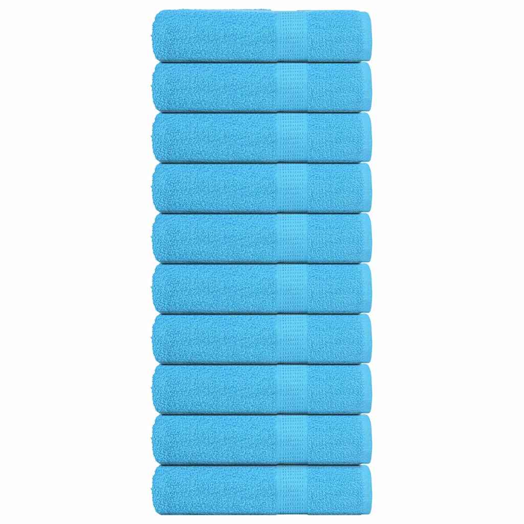 Douchehanddoeken 360 G/M² 100% Katoen Turquoise