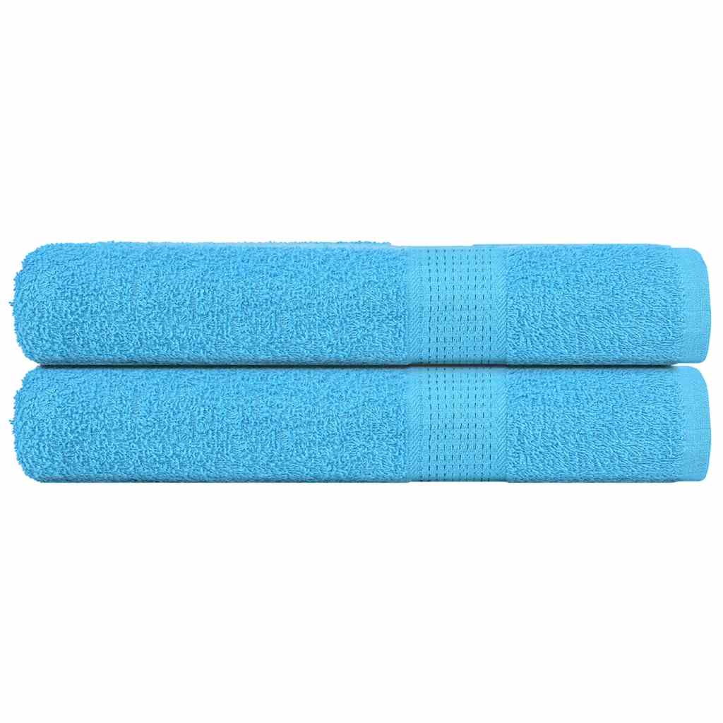 Douchehanddoeken 360 G/M² 100% Katoen Turquoise