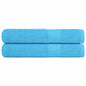 Douchehanddoeken 360 G/M² 100% Katoen Turquoise